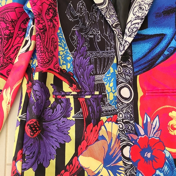 Rich Boys Luxury Satin Jacket Size 10/12. Formal or Holiday Jacket. - Picture 3 of 7